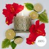 Picture of Scented Beeswax Candle - GRATITUDE by Anbo (Green)